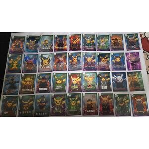 Pokemon Pikachu Cosplay FE Holiday Box Hits. Non Tcg Fan Art Cards. Mega Lot 137